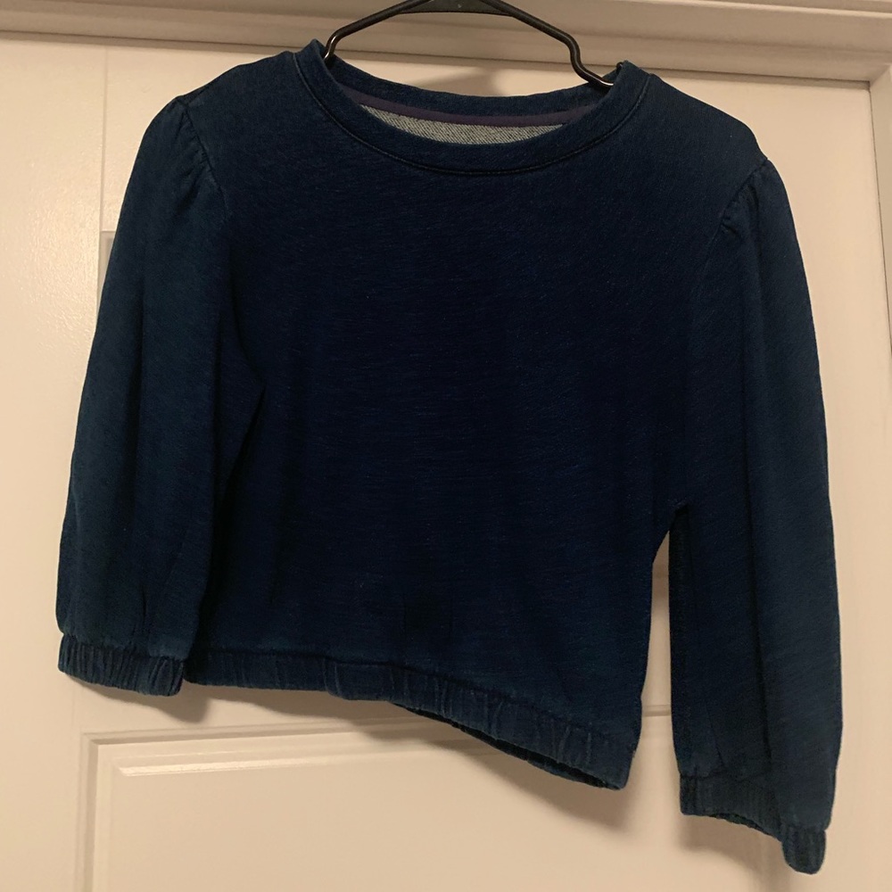 Denim Crop Top (S)